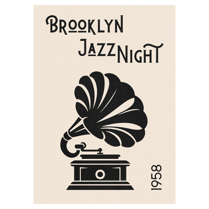 Brooklyn Jazz Night - Gramophone Bleue Vague Flow