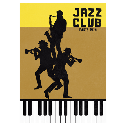 Jazz Club Paris - Nuit Verte Bleue Vague Flow