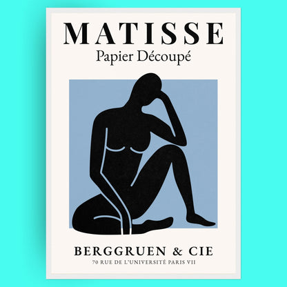 Matisse Papier Découpé - No3 Bleue Vague Flow