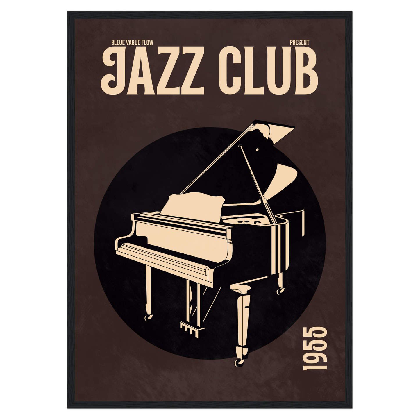 Jazz Club 55 - Piano Bleue Vague Flow