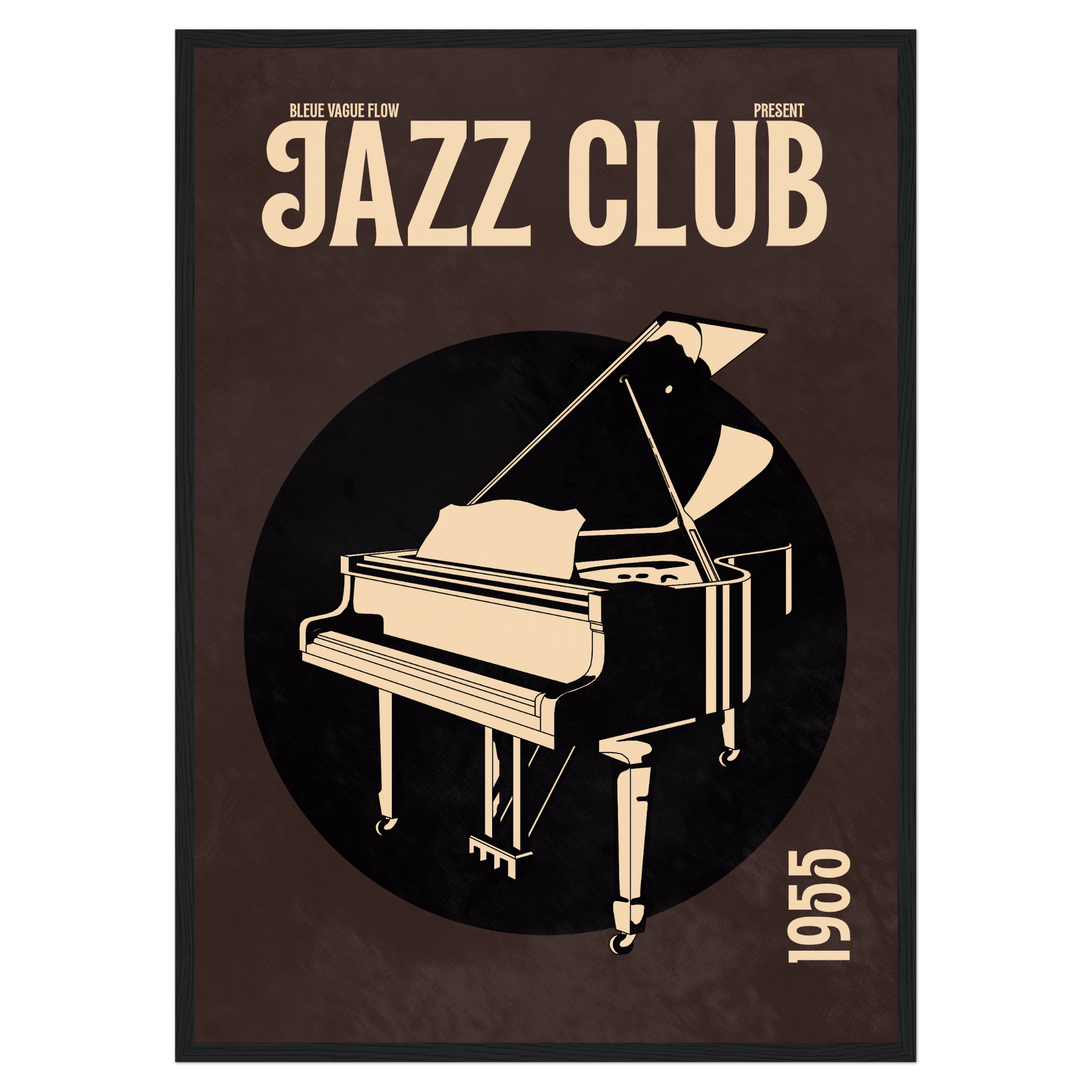 Jazz Club 55 - Piano Bleue Vague Flow