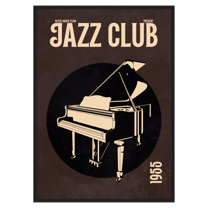 Jazz Club 55 - Piano Bleue Vague Flow