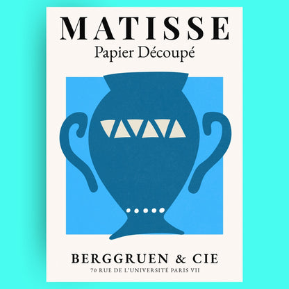 Matisse Papier Découpé - No6 - Bleue Vague Flow