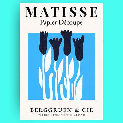 Matisse Papier Découpé - No7 - Bleue Vague Flow