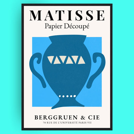 Matisse Papier Découpé - No6 - Bleue Vague Flow