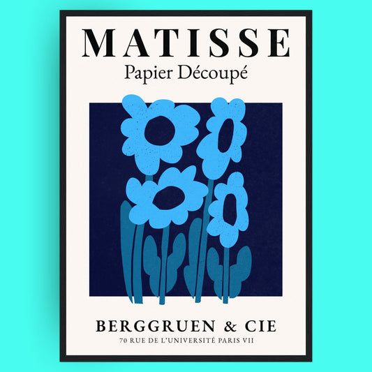 Matisse Papier Découpé - No8 - Bleue Vague Flow