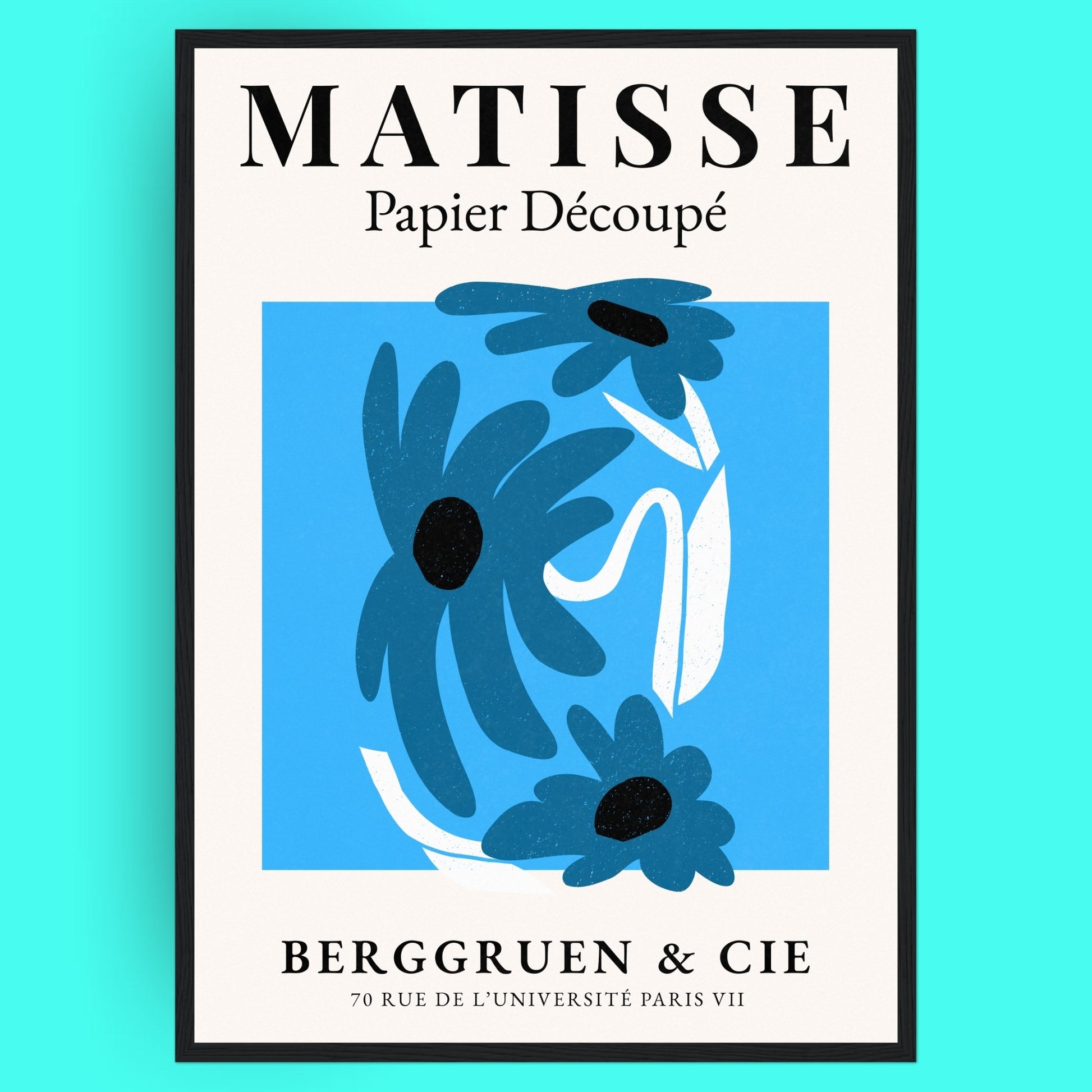 Matisse Papier Découpé - No5 - Bleue Vague Flow