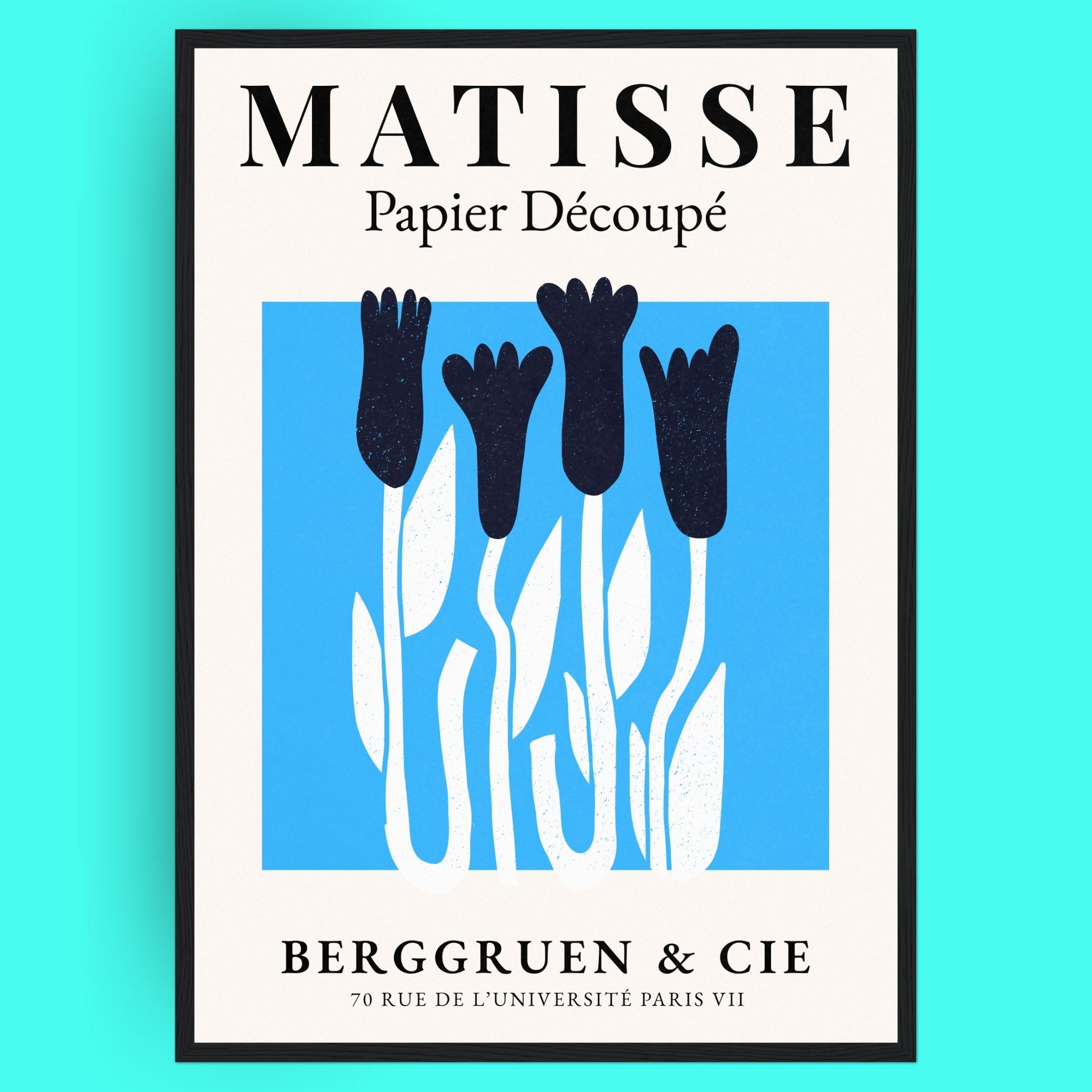 Matisse Papier Découpé - No7 - Bleue Vague Flow