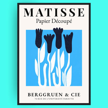Matisse Papier Découpé - No7 - Bleue Vague Flow