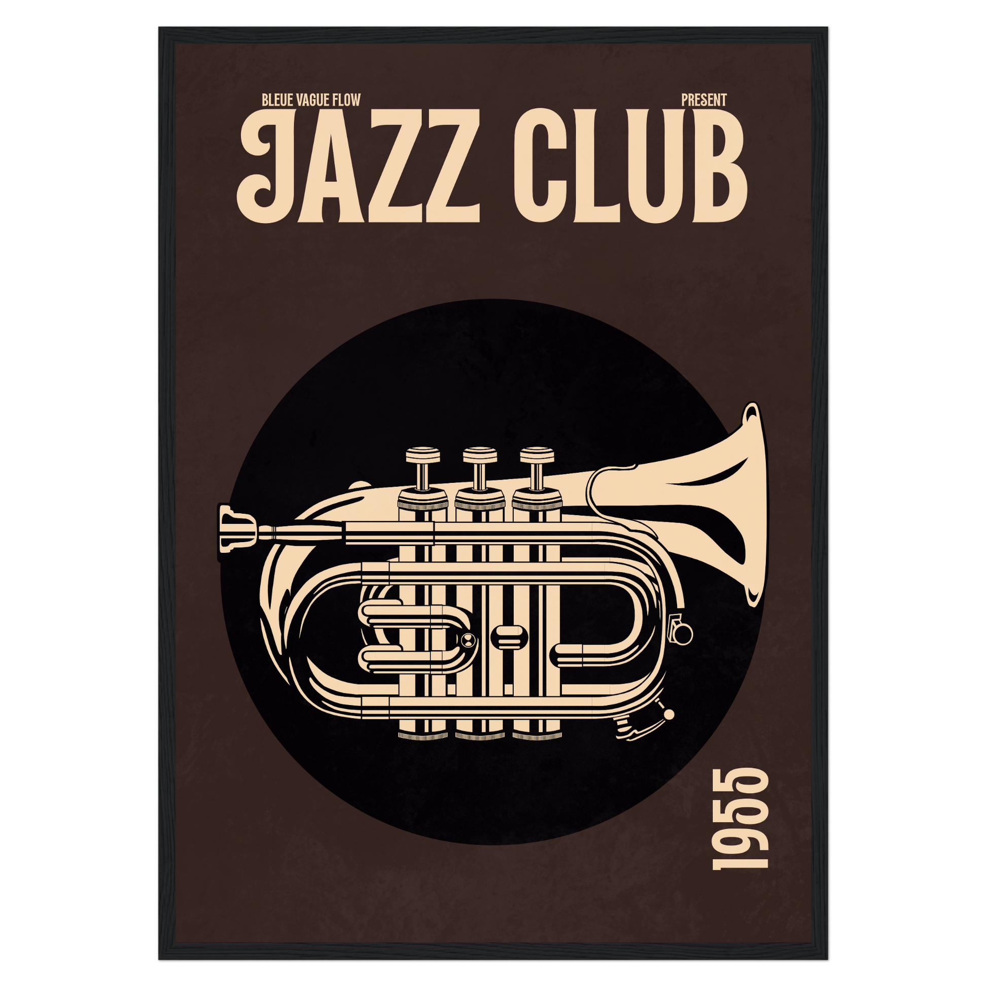 Jazz Club 55 - Trompette De Poche Bleue Vague Flow