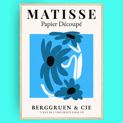 Matisse Papier Découpé - No5 - Bleue Vague Flow