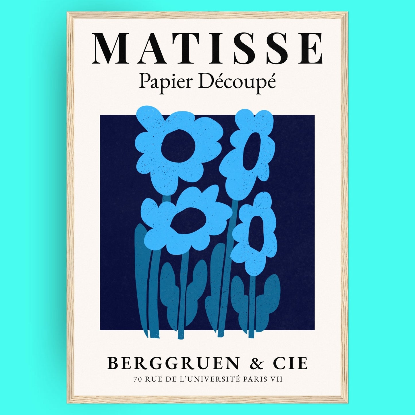 Matisse Papier Découpé - No8 - Bleue Vague Flow