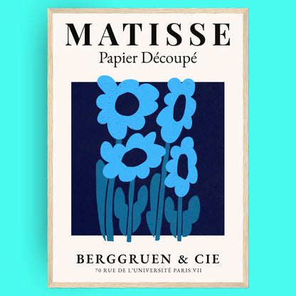 Matisse Papier Découpé - No8 - Bleue Vague Flow