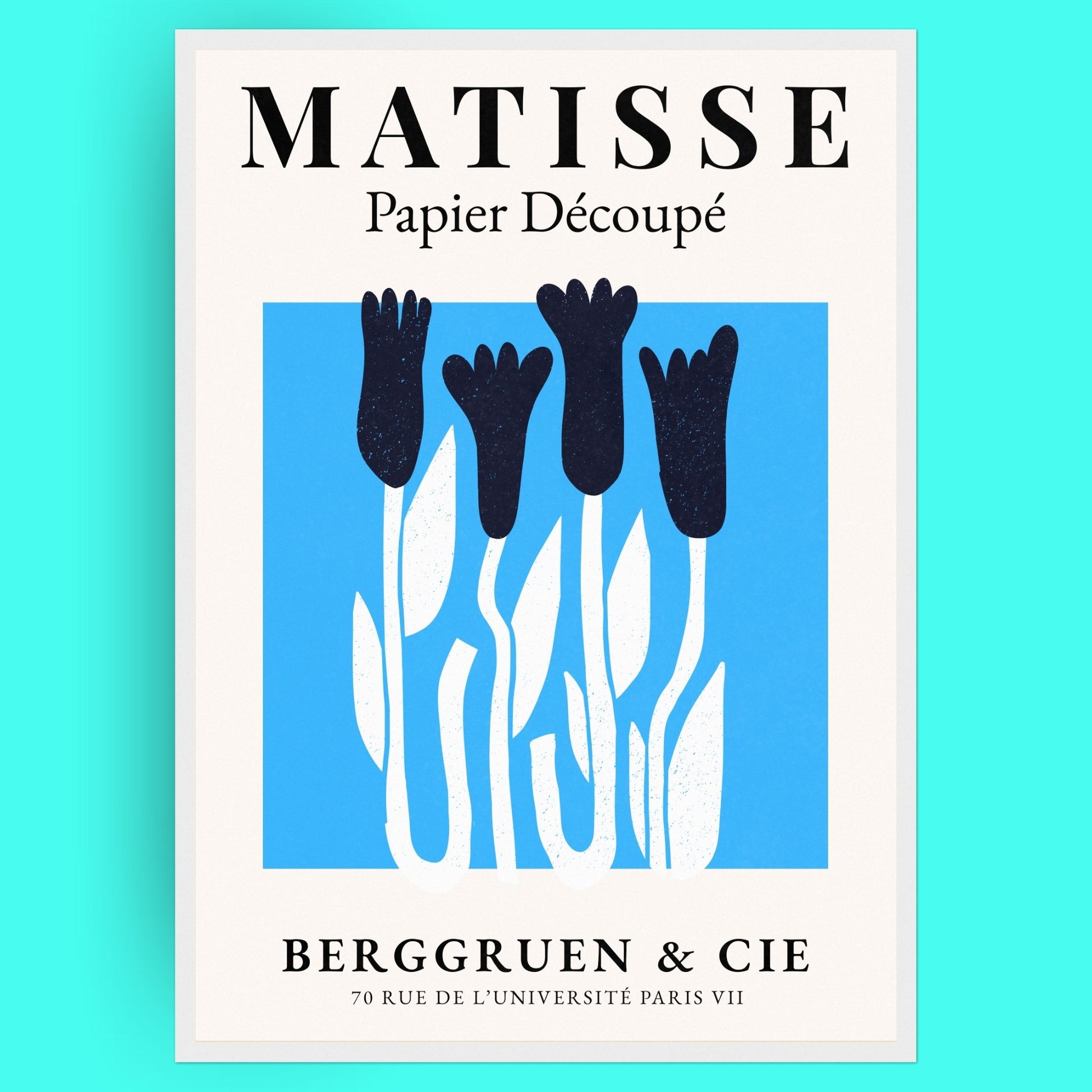 Matisse Papier Découpé - No7 - Bleue Vague Flow