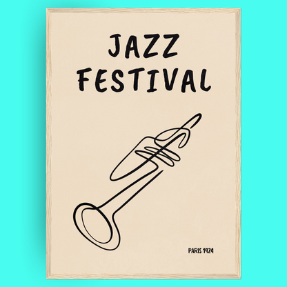 Jazz Festival Paris - Trompette Bleue Vague Flow