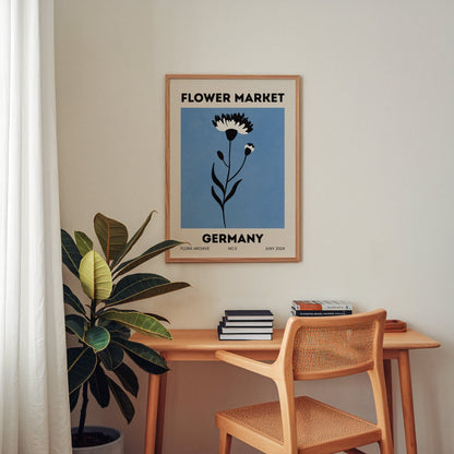 Flower Market - Germany Bleue Vague Flow