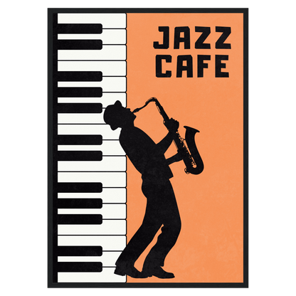 Jazz Cafe Paris - Saxophone Bleue Vague Flow