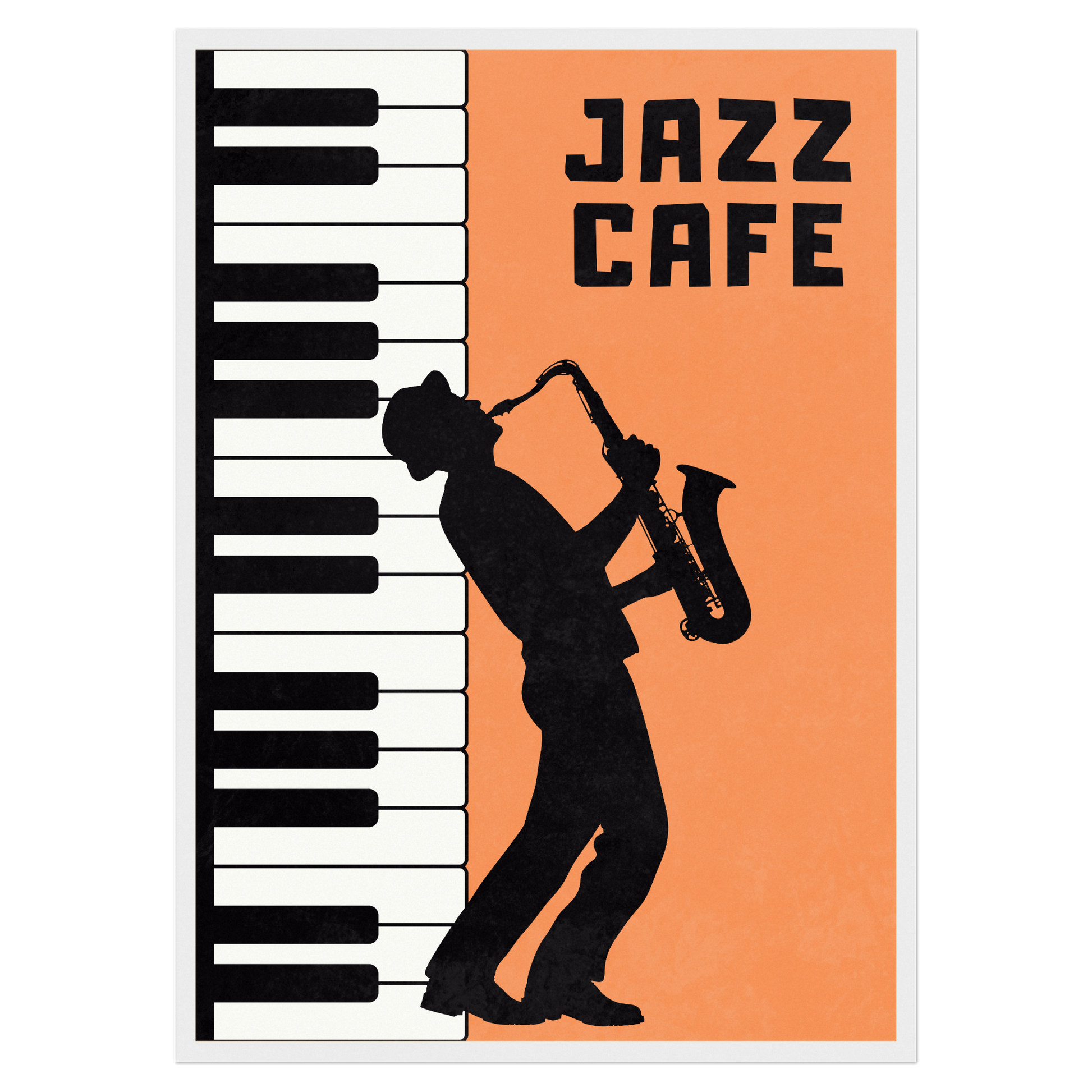Jazz Cafe Paris - Saxophone Bleue Vague Flow