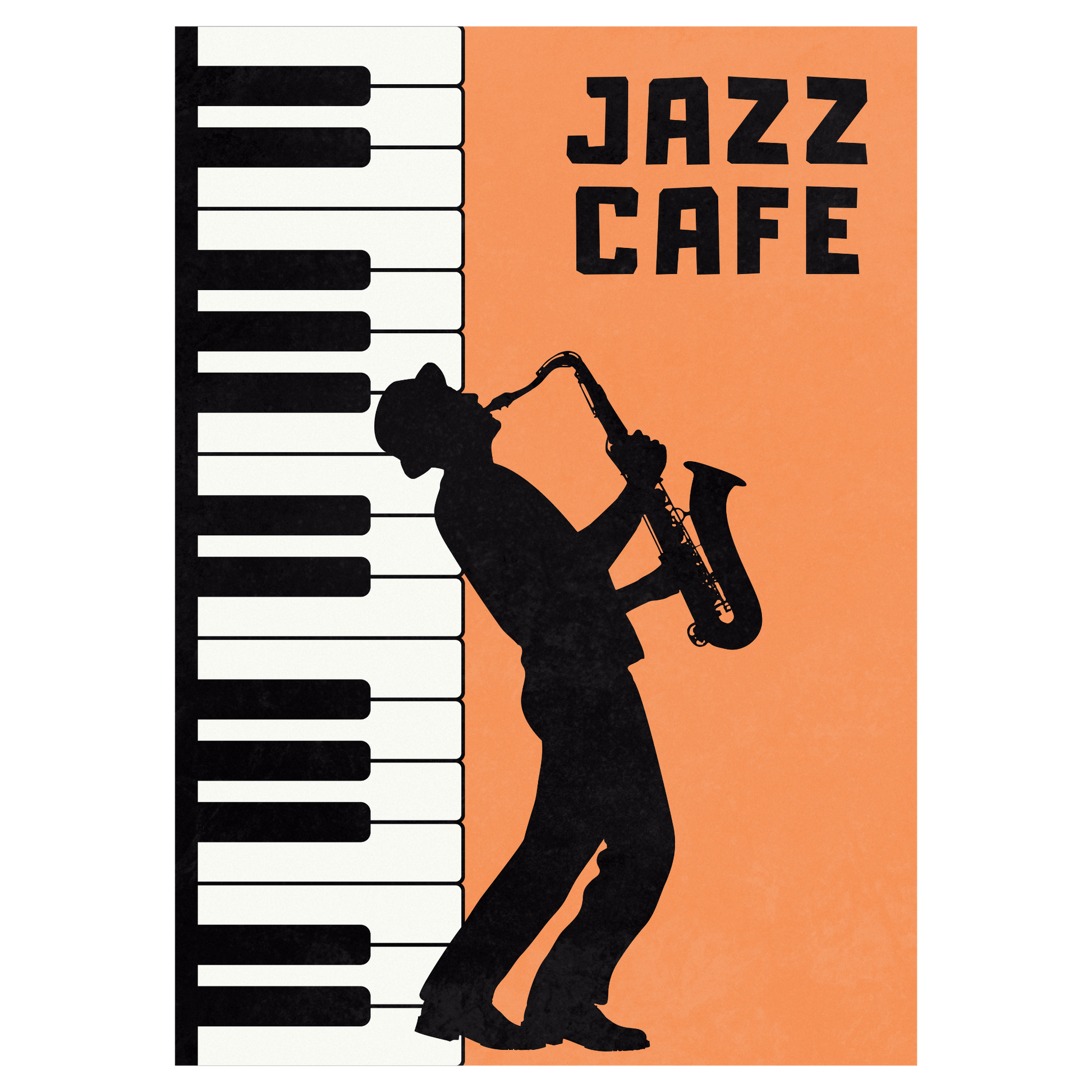 Jazz Cafe Paris - Saxophone Bleue Vague Flow
