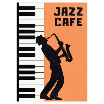 Jazz Cafe Paris - Saxophone Bleue Vague Flow
