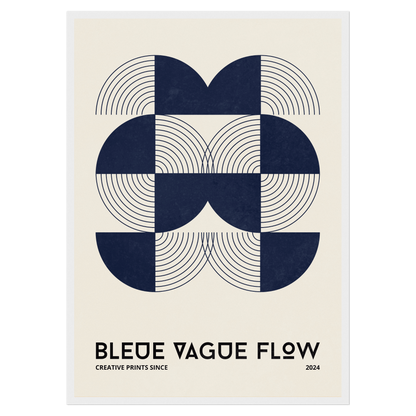 Bauhaus - Symétrie Inversée - Bleue Vague Flow
