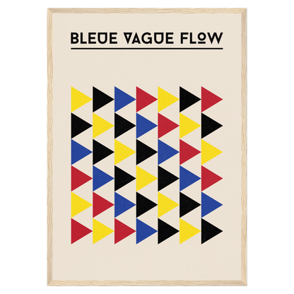 Bauhaus - Lignes De Mouvement Bleue Vague Flow