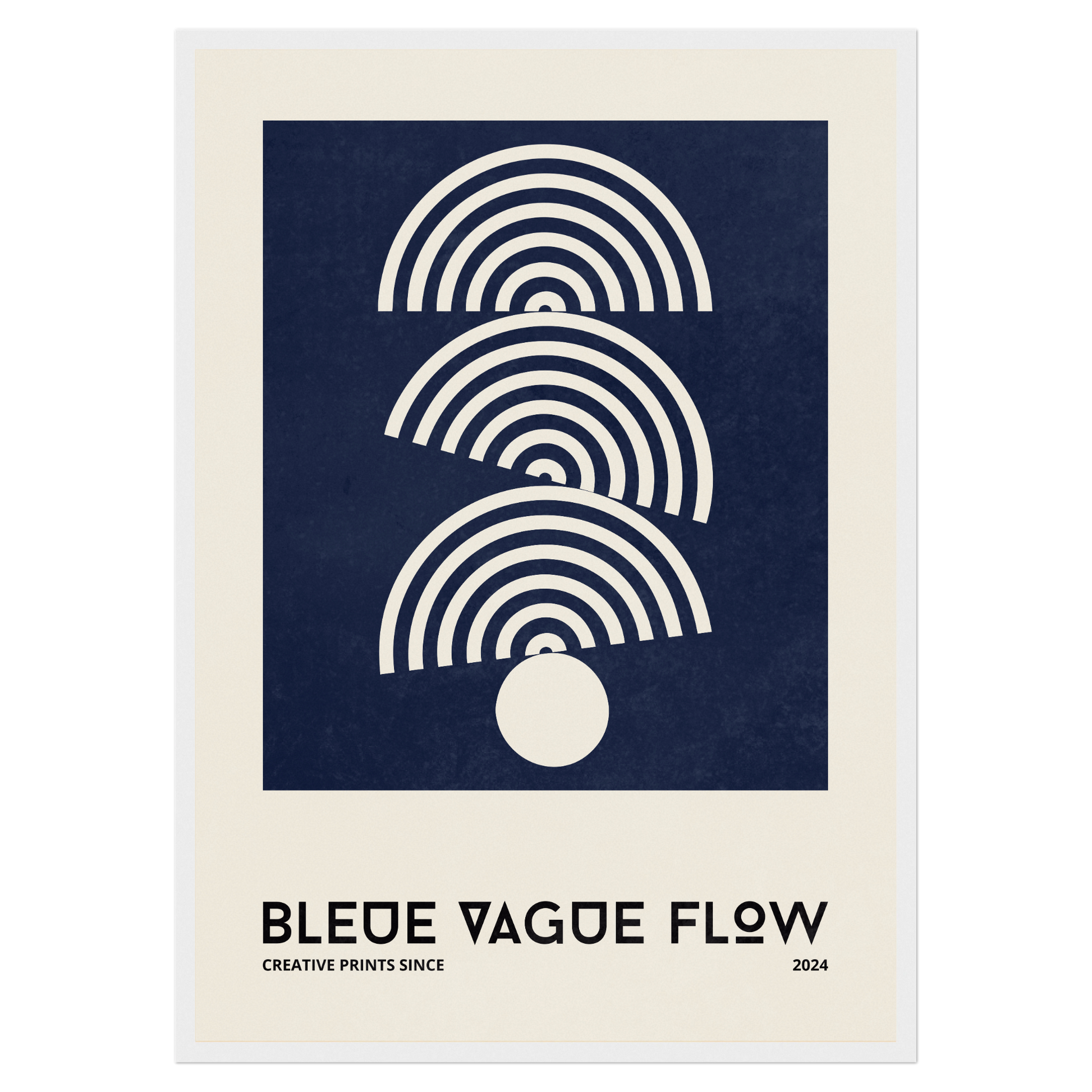 Bauhaus - Équilibre - Bleue Vague Flow
