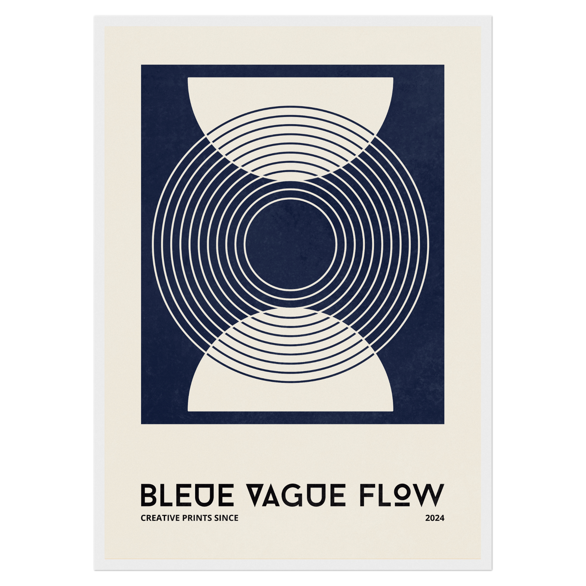 Bauhaus - Rond Central - Bleue Vague Flow