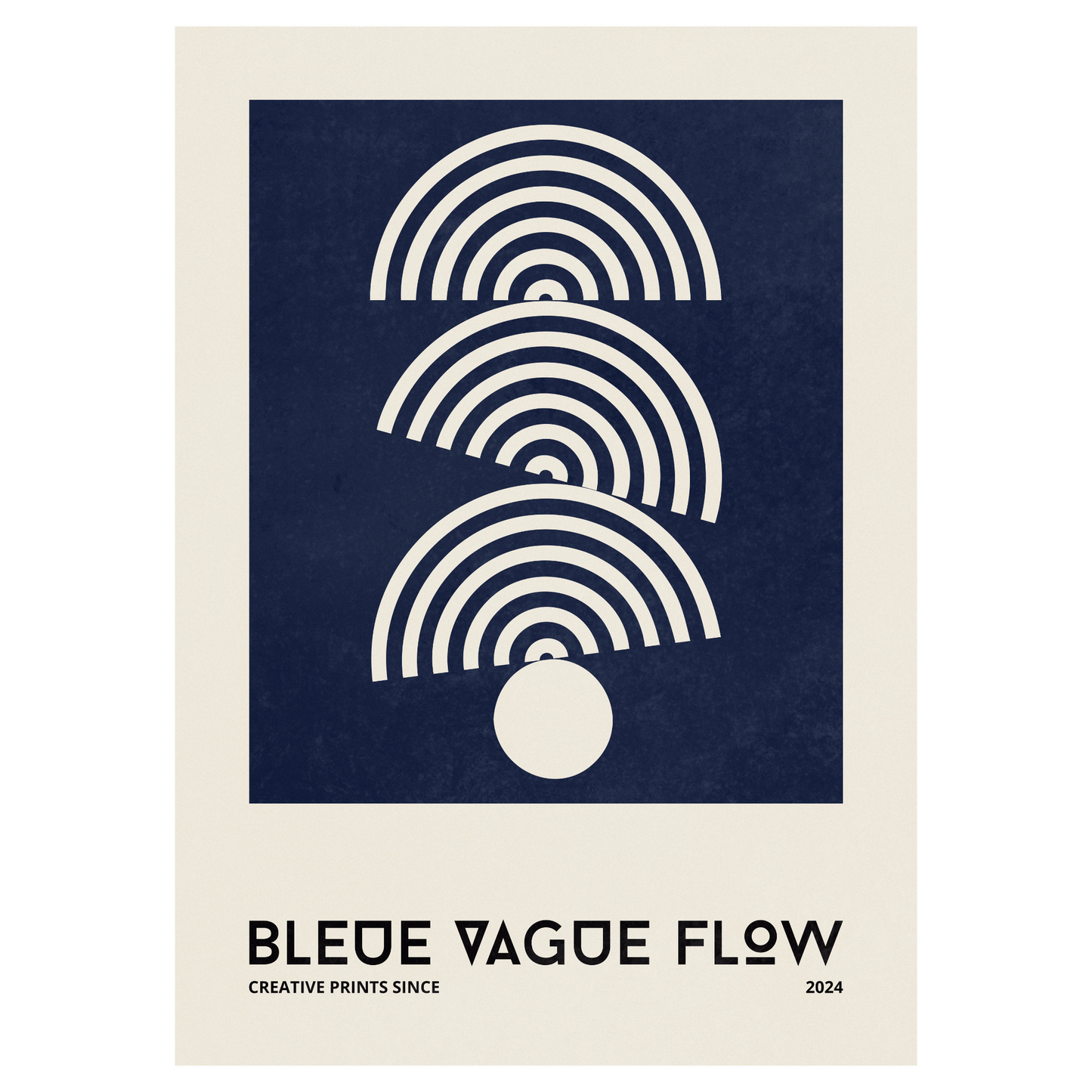 Bauhaus - Équilibre - Bleue Vague Flow