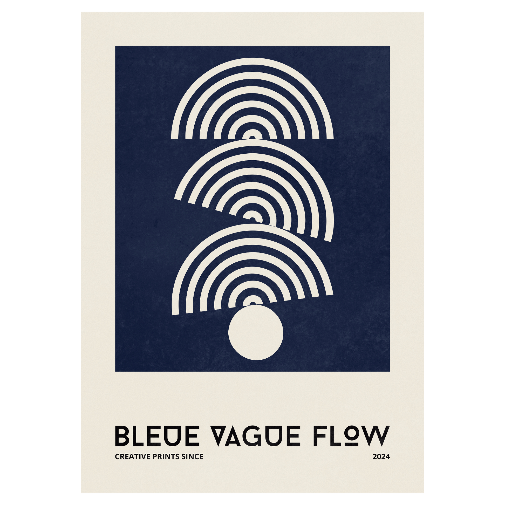 Bauhaus - Équilibre - Bleue Vague Flow