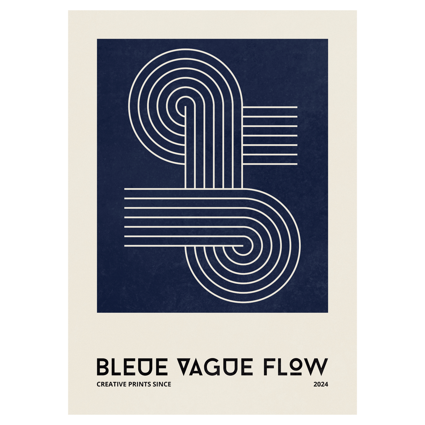 Bauhaus - Nœud - Bleue Vague Flow