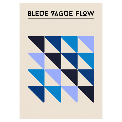 Bauhaus - Cerf-Volant Bleue Vague Flow