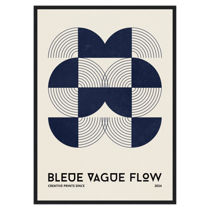 Bauhaus - Symétrie Inversée - Bleue Vague Flow