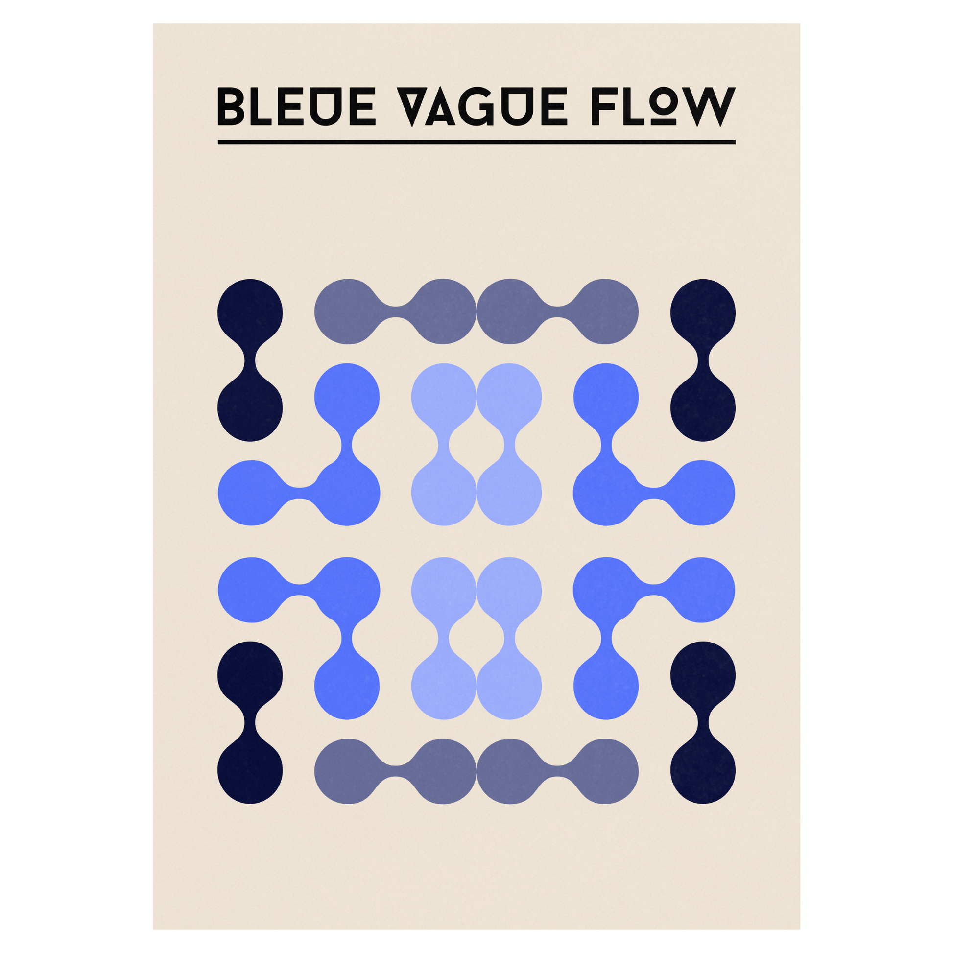 Bauhaus - Le Labyrinthe Bleu Bleue Vague Flow