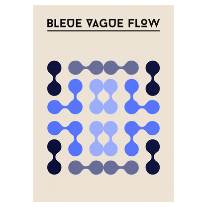 Bauhaus - Le Labyrinthe Bleu Bleue Vague Flow