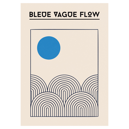Bauhaus - Plage Bleue Vague Flow