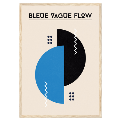 Bauhaus - Symétrie Bleue Vague Flow