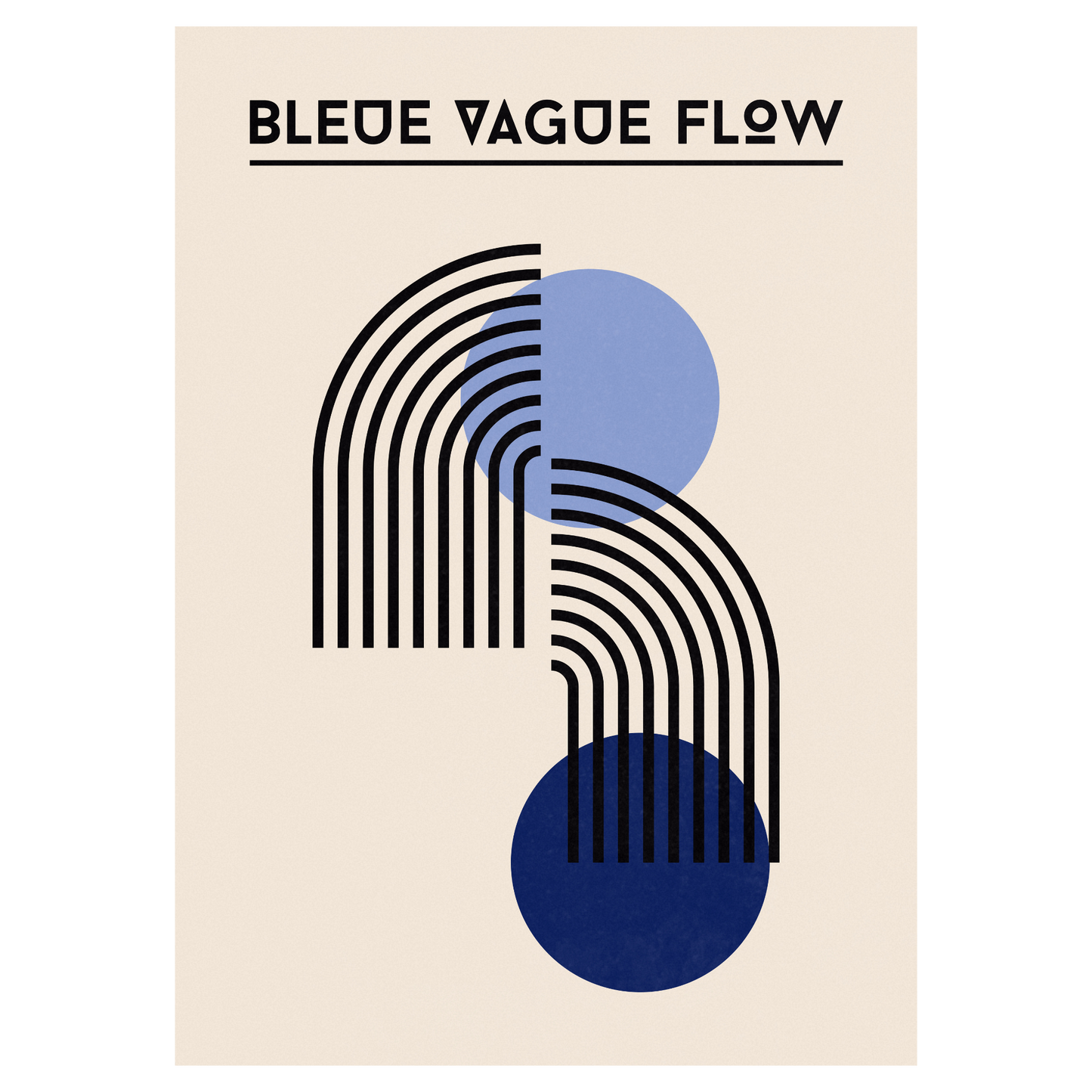 Bauhaus - Élévateur Bleue Vague Flow