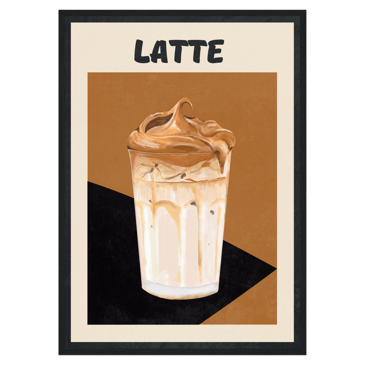 Café - Latte Bleue Vague Flow