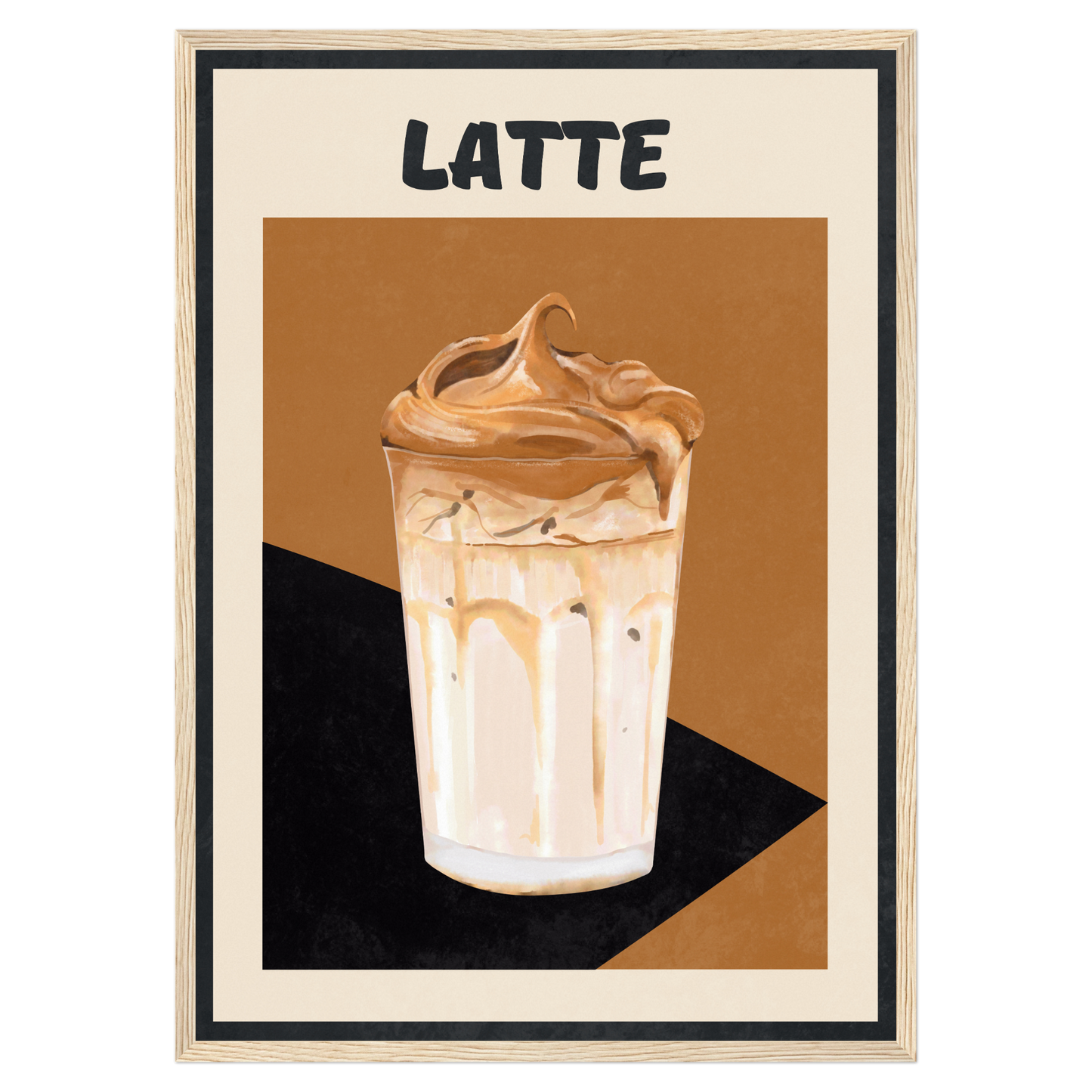 Café - Latte Bleue Vague Flow