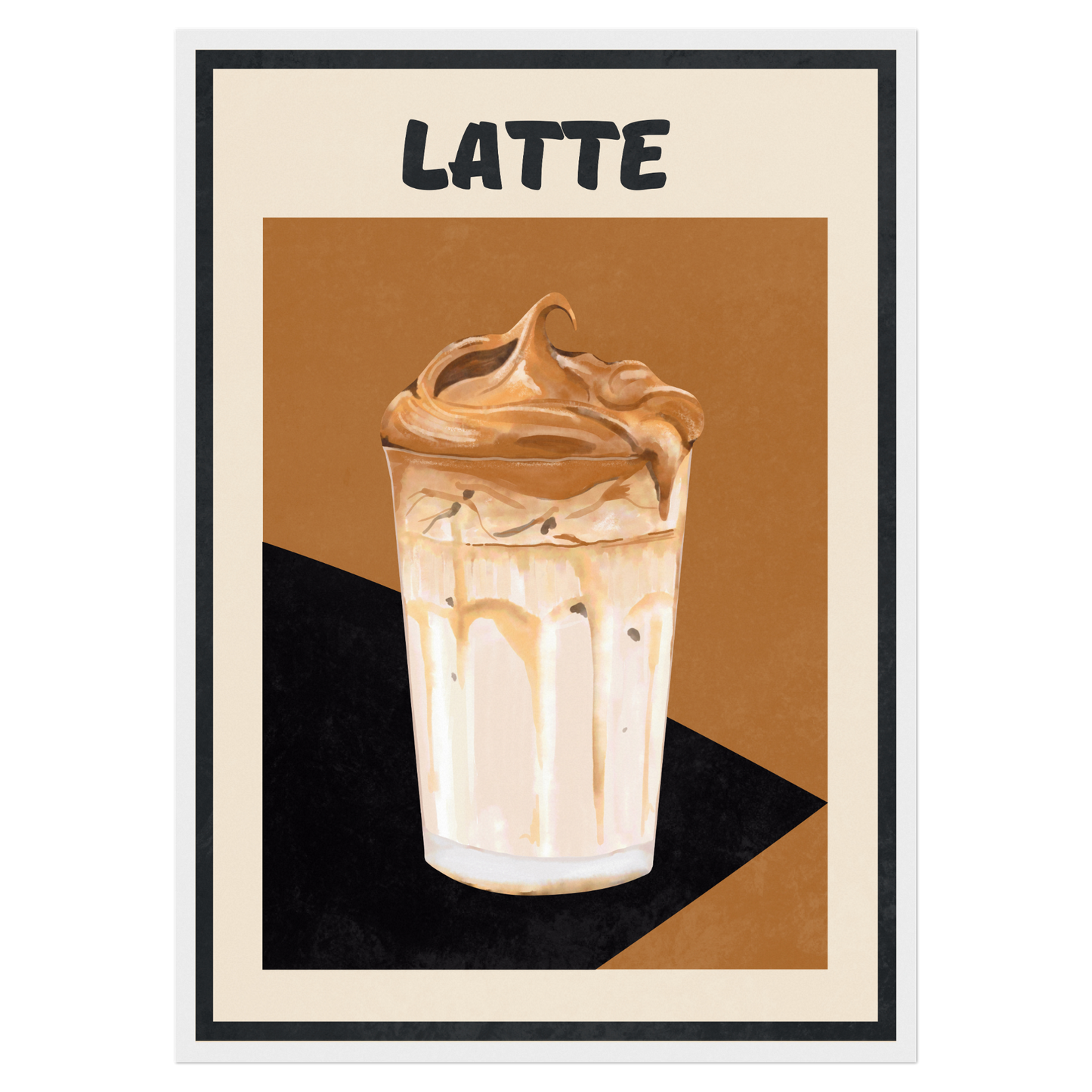 Café - Latte Bleue Vague Flow