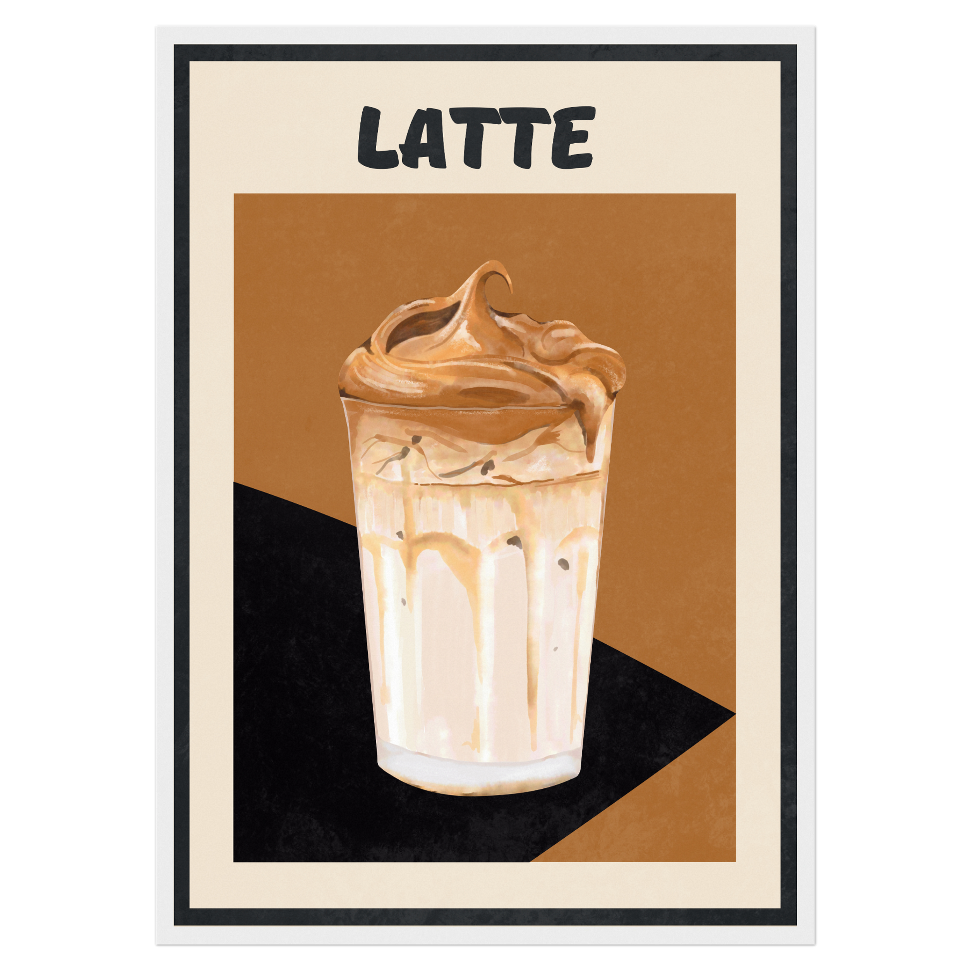 Café - Latte Bleue Vague Flow