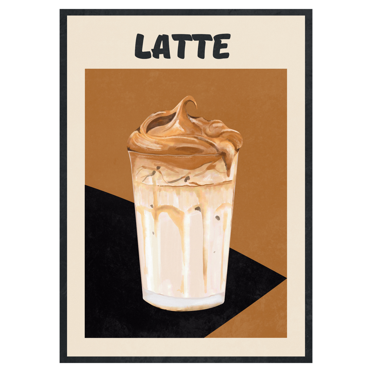 Café - Latte Bleue Vague Flow