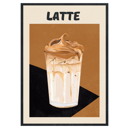 Café - Latte Bleue Vague Flow