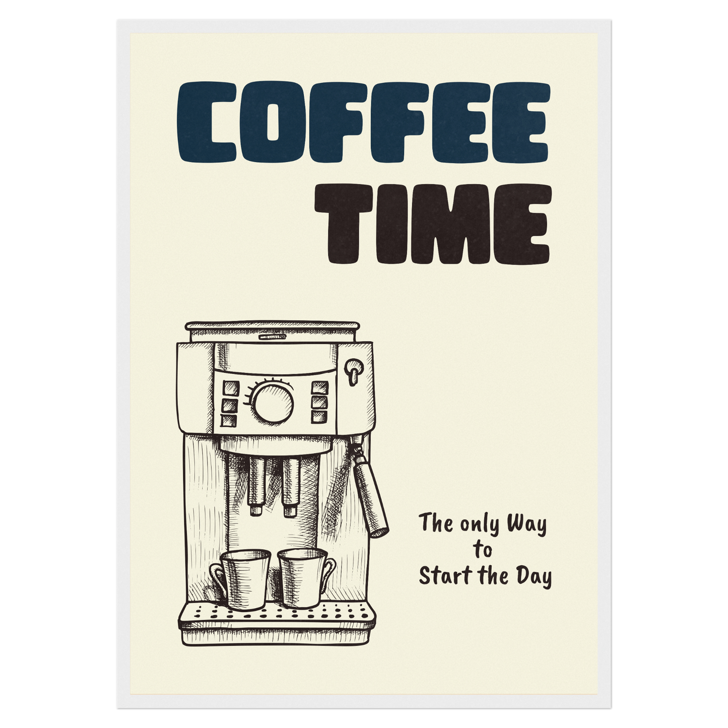 Coffe Time - Double Expresso Bleue Vague Flow