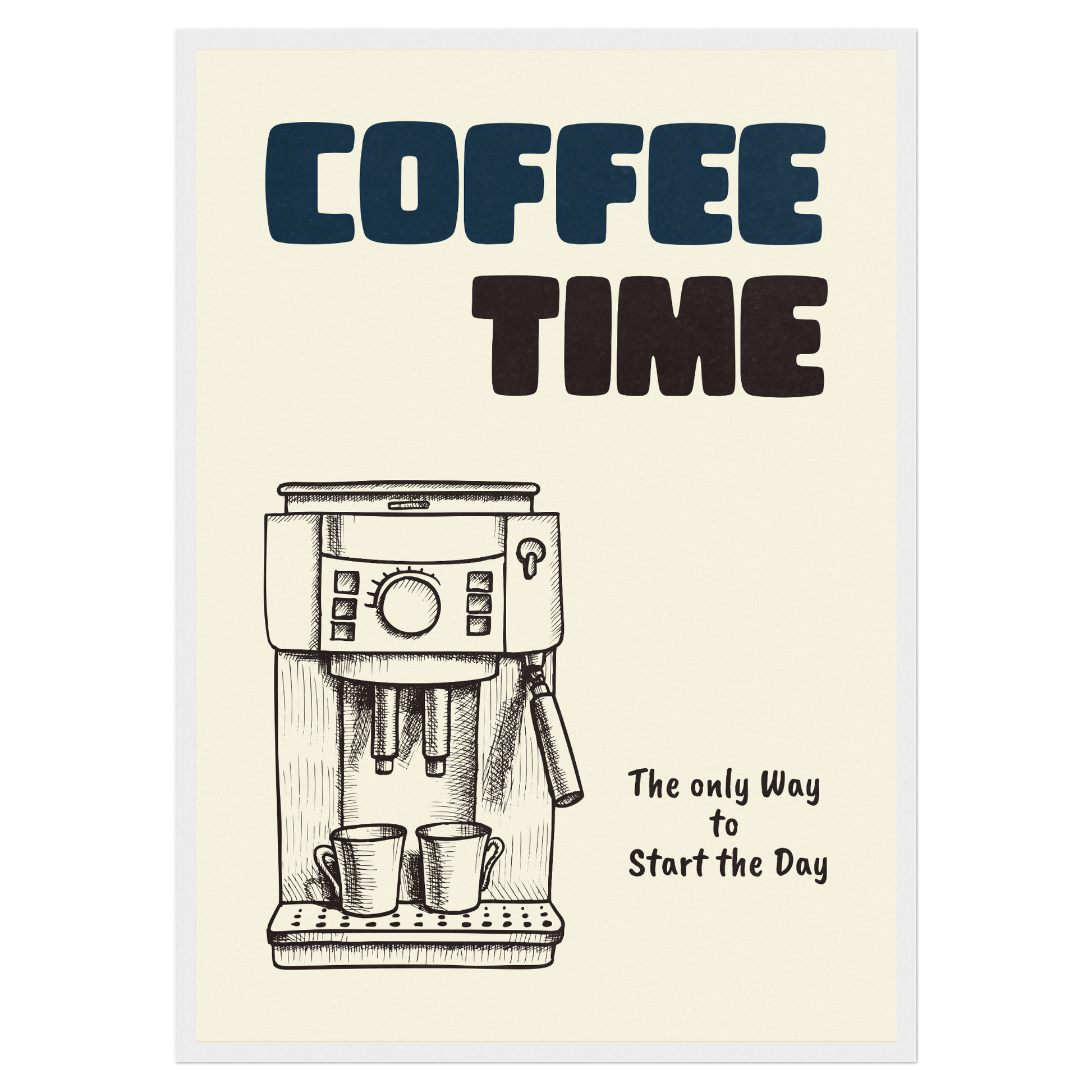 Coffe Time - Double Expresso Bleue Vague Flow