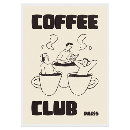 Coffee Club - Bain De Café Bleue Vague Flow