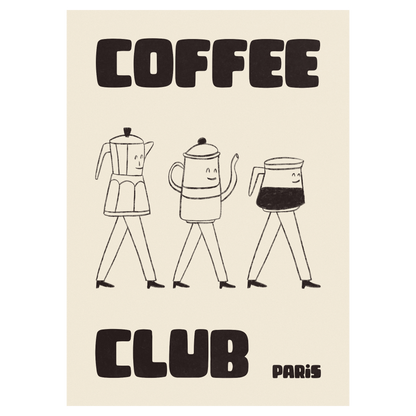 Coffee Club - Parade Bleue Vague Flow