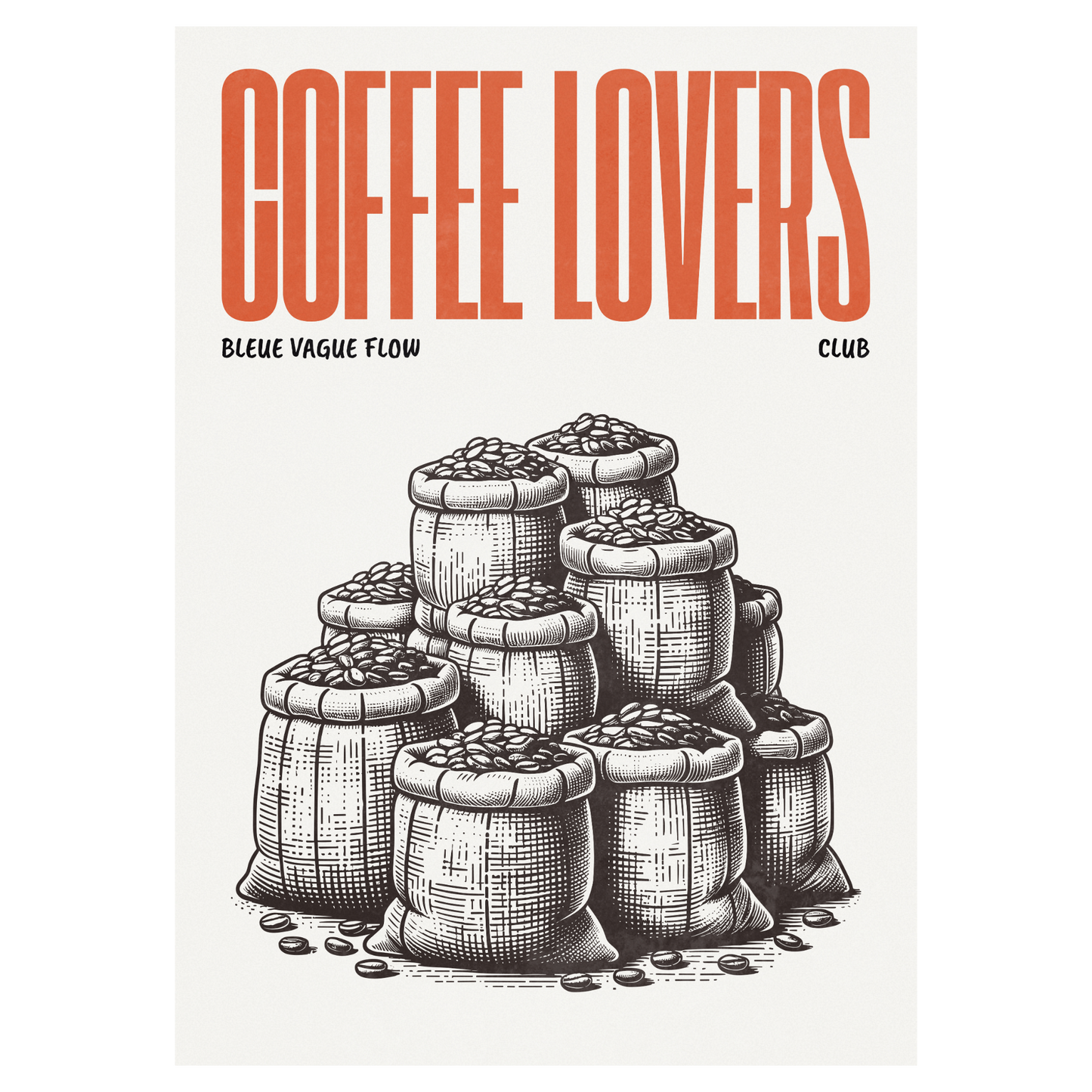 Amateurs De Café - Stock De Café Bleue Vague Flow
