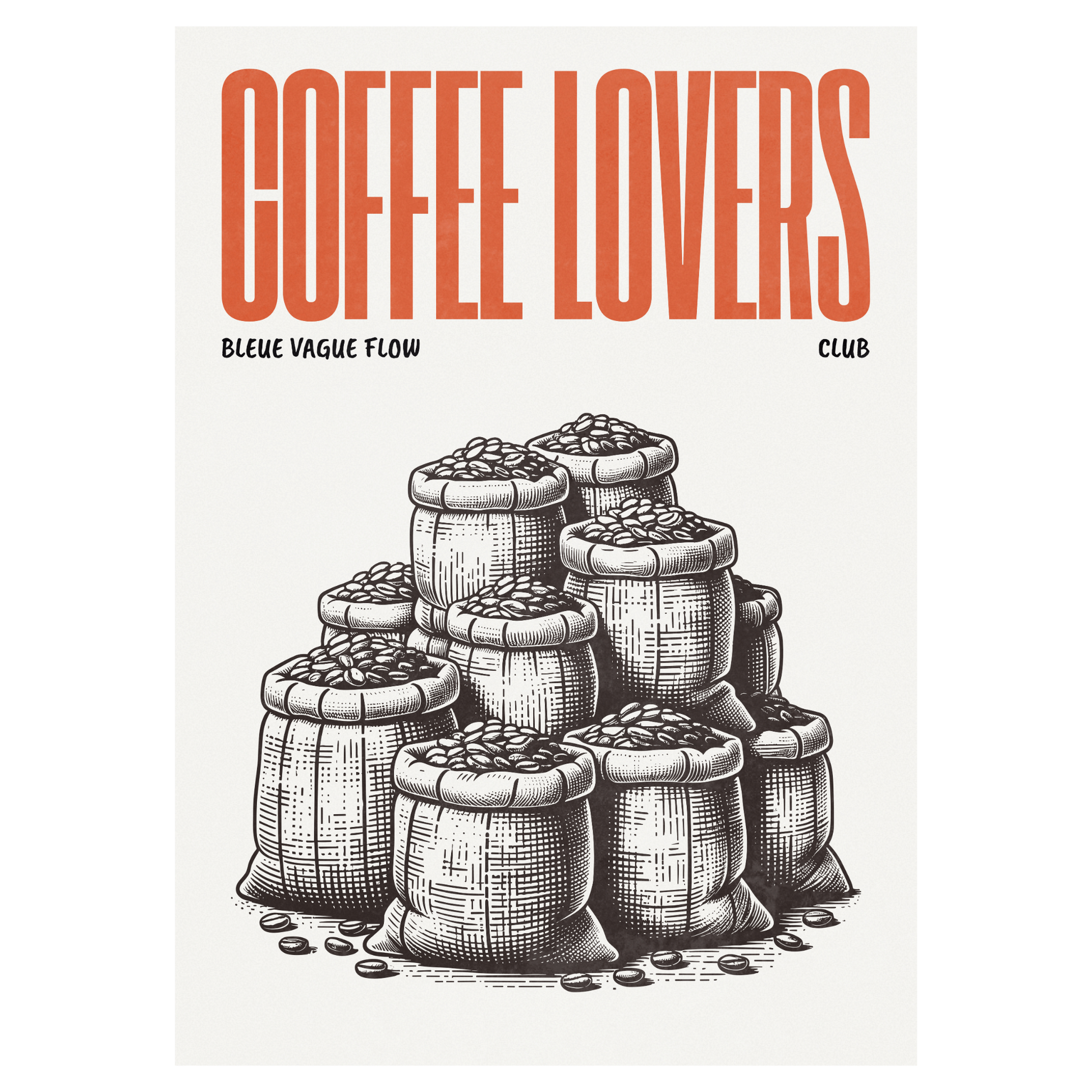 Amateurs De Café - Stock De Café Bleue Vague Flow